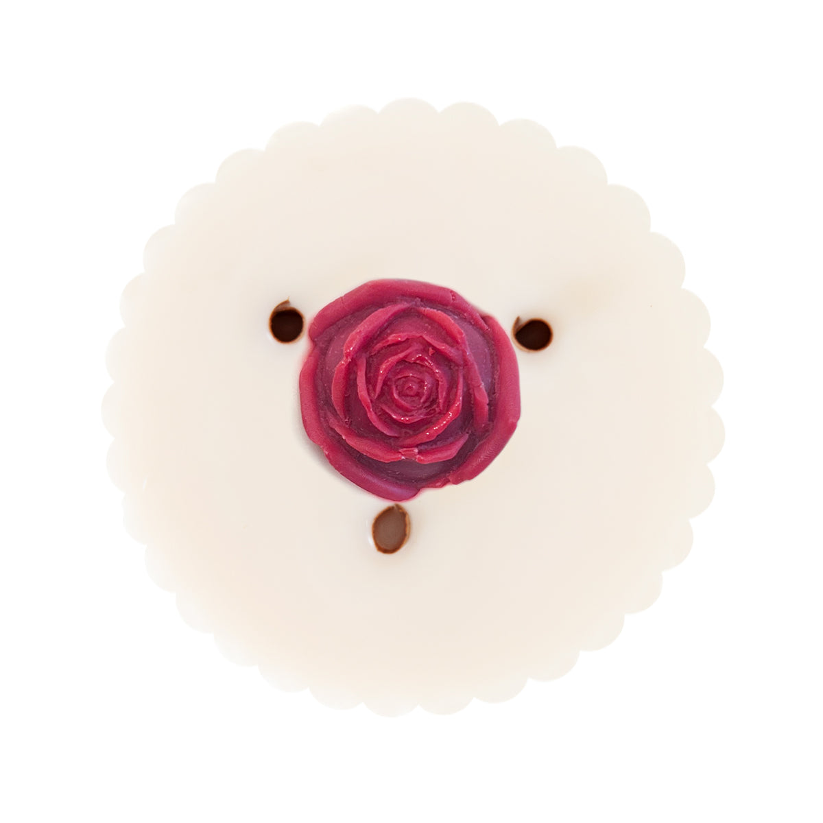 Snow Rose Candle Refill