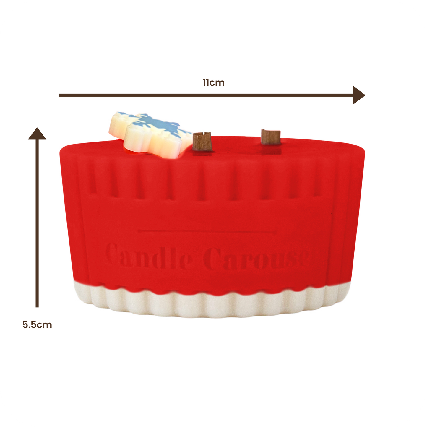 Frosted Toffee Apple Candle Refill