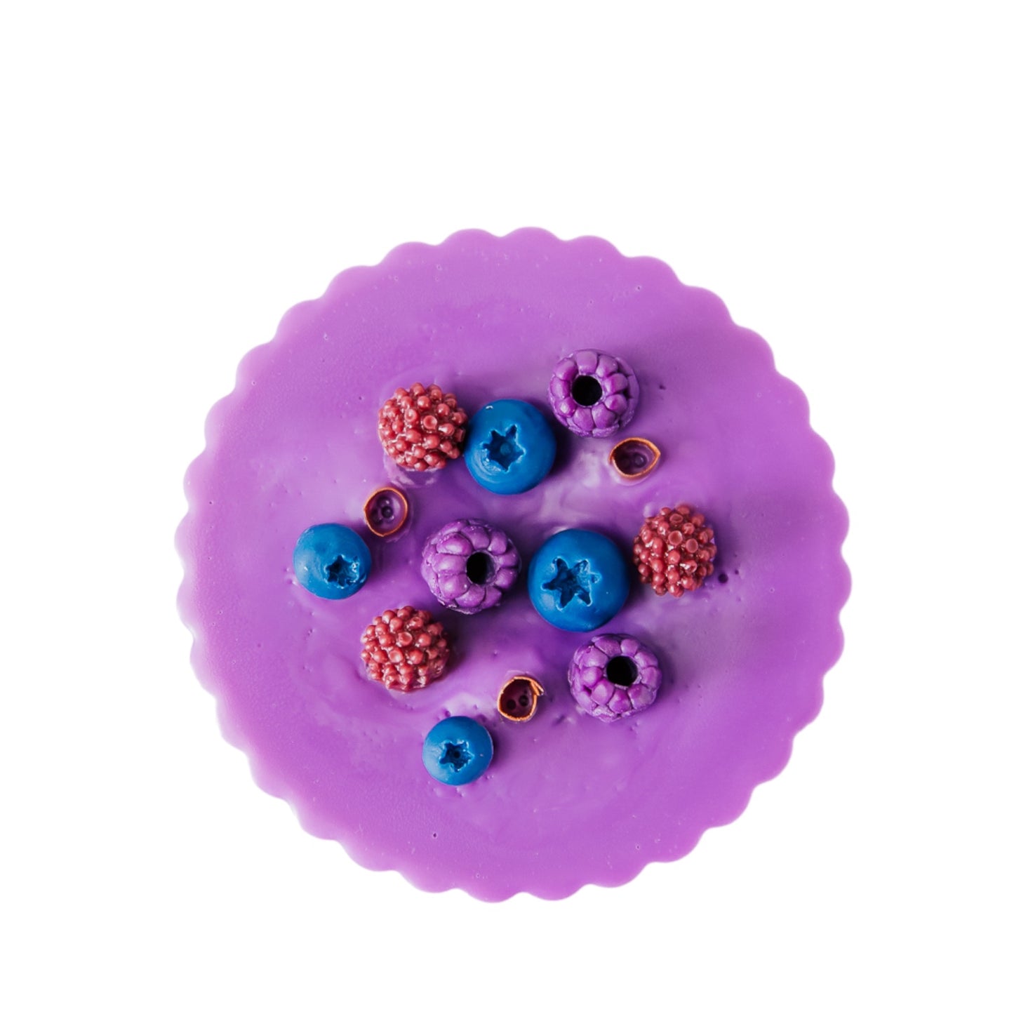 The Candle Carousel Refillable Sustainable Vegan and Cruelty Free Brand Company, Fortune Tellers Wagon Refill. Birds Eye Overhead View. Buy Today and Pair with our Refillable Dishes to Refill Time and Time again!