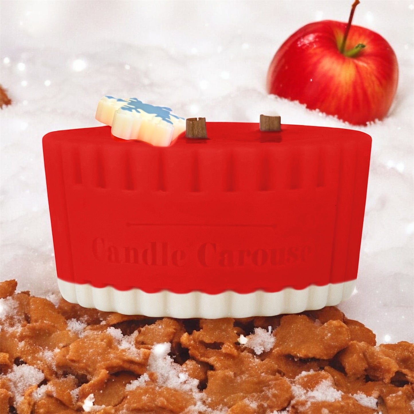 Frosted Toffee Apple Candle Refill