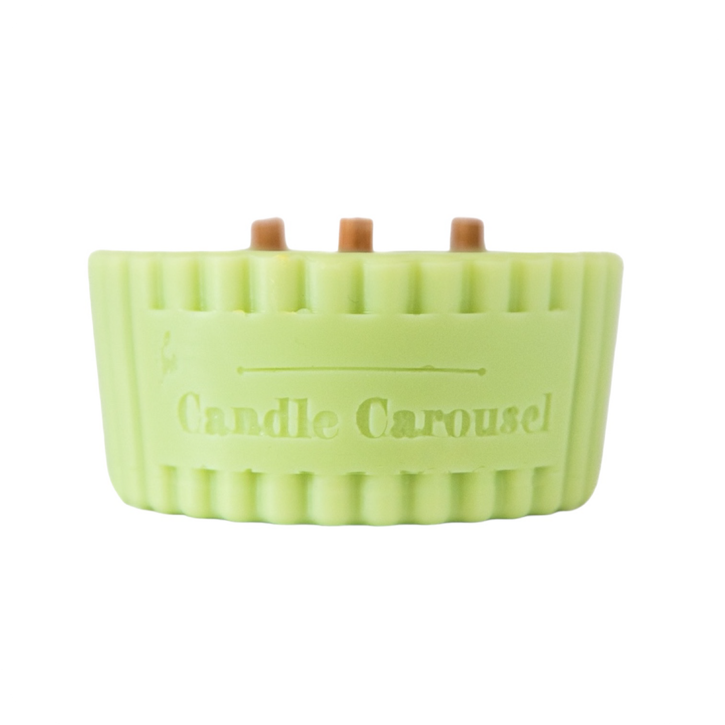 The Candle Carousel Solution Candles®️ Insect Repellent Repel Bright Citrus Fragrance Candle Refill, Refillable Sustainable Vegan and Cruelty Free, Front Product View, Buy Today and Pair with our Refillable Dishes to Refill Time and Time again!